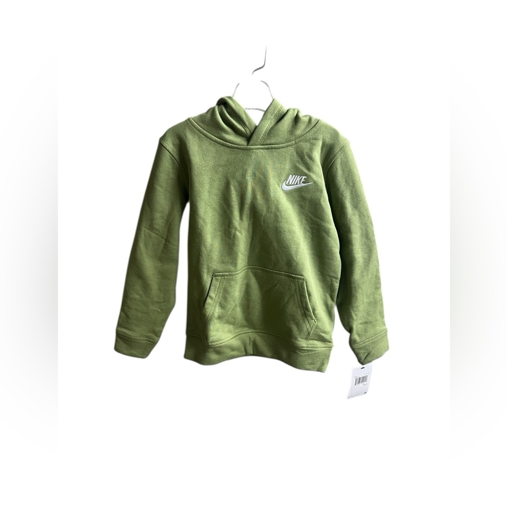 Nike 7 kids green hoodie sweatshirt